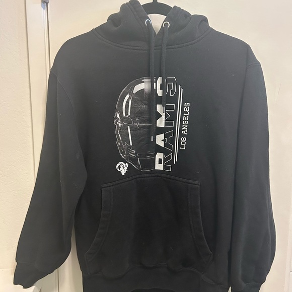STARTER Black Los Angeles Rams Hoodie - Picture 1 of 4